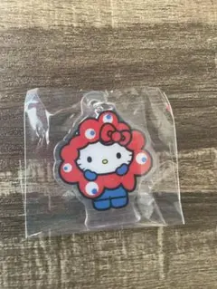 ミャクミャクなりきりアクリルチャーム　ハローキティ