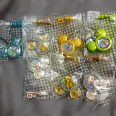ディズニー ミッキー キーチェーン 7点セット