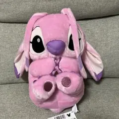 ディズニー スティッチ 寝そべりコロコロ BIGぬいぐるみ エンジェル