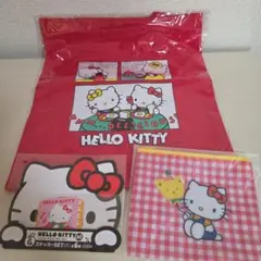 50周年✨HELLO KITTY トートバッグとステッカーセット