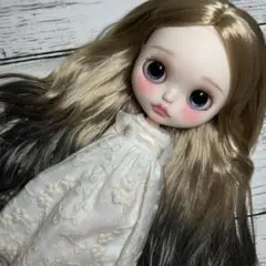 アイシードールカスタム♡白肌・ネイビーストレートボブ♡ アイシードールカスタム♡白肌・ネイビーストレートボブ♡
