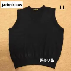 ＊Jack Nicklaus＊【 訳あり品】 Vネックベスト　 LL　メンズ
