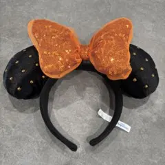 【未使用品】東京ディズニーリゾート 2024 ハロウィン ミニー カチューシャ