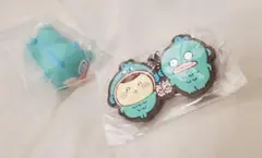 ちいかわ×サンリオキャラクターズ なかよしラバーマスコット　ばたんきゅー