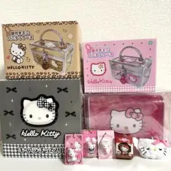 レア✨チャーミーキティ バニティケース 2005 レア ピンク ラメ 平成