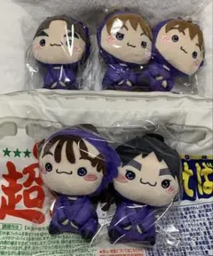 劇場版 忍たま乱太郎 ドクタケ忍者隊最強の軍師 もちぴこ ぬいぐるみ5体セット①