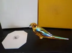 スワロフスキー 新品 未使用 Jungle Beatsキイロインコ Lechee