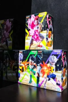 HUNTER×HUNTER ゴン・キルア・ヒソカ G.I編 フィギュア3体セット