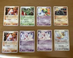 レジロック、サーナイト、ゴマゾウ、ミュウ、ピジョットmeijiプロモ2005