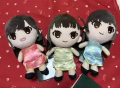 日本プロ麻雀連盟　ますこっとぬいぐるみ３個セット