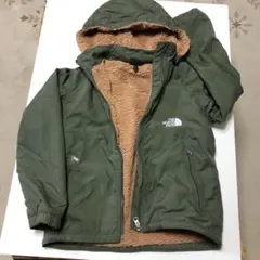 ザノースフェイス 140 ボアジャンパー　上着　アウター　カーキ