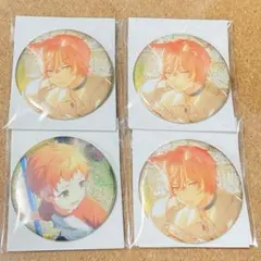 プロセカ グリッター缶バッジ 37C 38C 東雲彰人 4点セット グリ缶