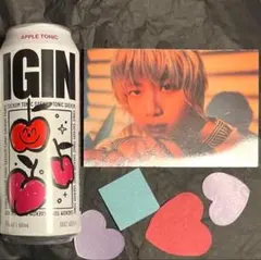 IGIN 未使用APPLETONIC & JINのカードと京セラのコンフェッティ