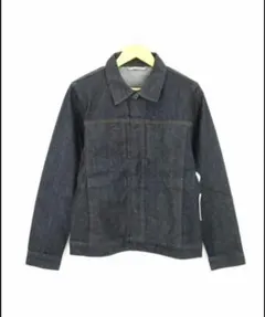 無印良品 デニムジャケット インディゴブルー　Mサイズのサムネイル