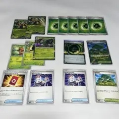 【おすすめ】ニンジャスピナー　スピアーex 草タイプデッキパーツセット　プレイ用