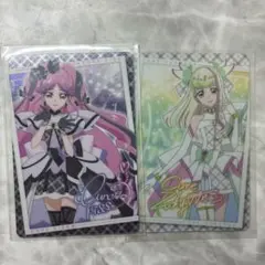 プリキュア　キラキラカードグミ　映画キミとアイドルプリキュア 2点セット