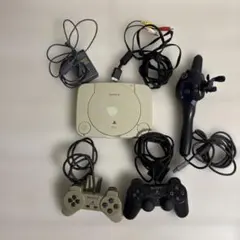 プレイステーションPS1、コントローラー付き ジャンク品