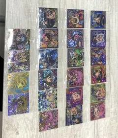 ・ジョジョの奇妙な冒険シール付きウエハース 22枚セット 【レアあり】