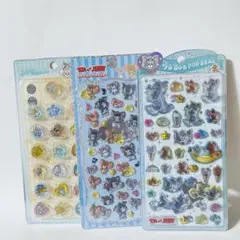 トムとジェリー　うるちゅるポップシール プチドロップステッカー キラコロ