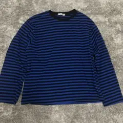 00s ロンT y2k グランジ ボーダーTシャツ archive み*様 00s Y2K archive grunge 短丈 ボーダーロンT レア - メルカリ