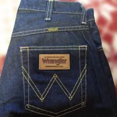 Wrangler ストレートデニム ダークブルー