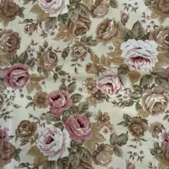 C511 巾×50】 レース 生地 刺繍 薔薇 花柄 ホワイト コットン 柄 