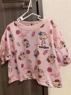 新品♡Hello Kitty ヒヤロン コラボ Tシャツ 100のサムネイル
