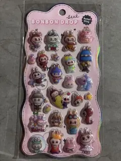 ボンボンドロップシール　LABUBU
