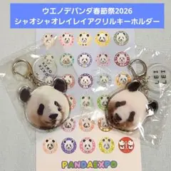 専用　ウエノデパンダ春節祭　新作ガチャ　キーホルダー　シャオシャオ レイレイ 2026年最新】ウエノデパンダの人気アイテム - メルカリ