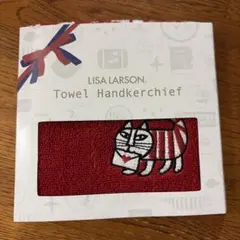 LISA LARSON タオルハンカチ マイキー 赤のサムネイル
