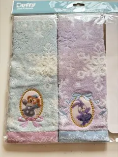 ダンシングスノーフレークス ダッフィー ステラルー ミニタオル