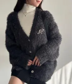 one after another NICE CLAP ふわもこカーディガン