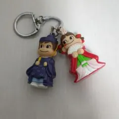 ぺこちゃんポコちゃんキャラクターキーホルダー