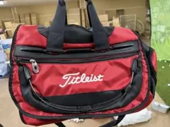 Titleist ゴルフ用ボストンバッグ レッド ブラックのサムネイル
