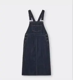 デニムサロペットスカート ジャンバースカート ジャンスカ デニムワンピース