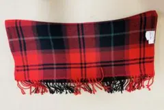 UNIQLO ユニクロ　マフラー　ストール　赤　チェック柄