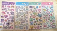【正規品】サンリオ♡ポップデコパーティー シール　4枚セット