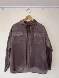 ITEMS URBAN RESEARCH コーデュロイシャツ ブラウン