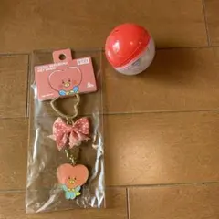 BT21 TATA タタ キーリング＆くら寿司コラボ缶バッジ　新品未開封