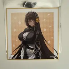 勝利の女神 nikke ノワール　あみあみ特典　色紙
