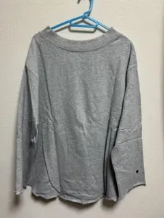 champion グレー ラウンドネック スウェット