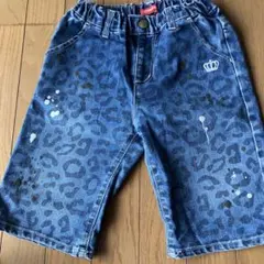 BABYDOLL レオパード柄 ハーフパンツ 140