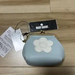 新品未使用 MARY QUANT 水色 コインケース