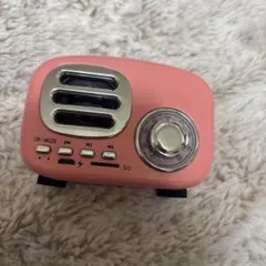 DAISO レトロデザイン Bluetoothスピーカー ピンクのサムネイル