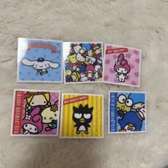 サンリオキャラクター ステッカー 6枚