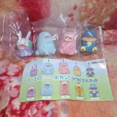 ポカン！ソフビマスコット 4種セット