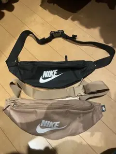 NIKE ボディバッグ ブラック ブラウン
