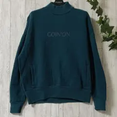 BARNYARDSTORM ロゴ スウェット グリーン 裏起毛 サイズ0