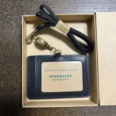 【STARBUCKS リワード限定 】IDカードホルダー ブラック