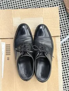 raymarストレートチップ ビジネスシューズ ブラック 6 1/2 - メルカリ